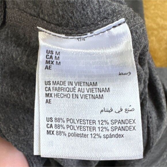 Jenni Intimates Workout leggings In Gray Size Medium - Picture 5 of 7